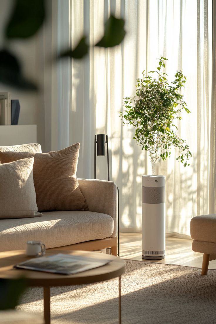 Living room with STROHM energy system